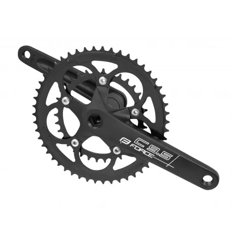 Pedalier Force Road C9.5 AL 50/34T 175mm negru Preț redus
