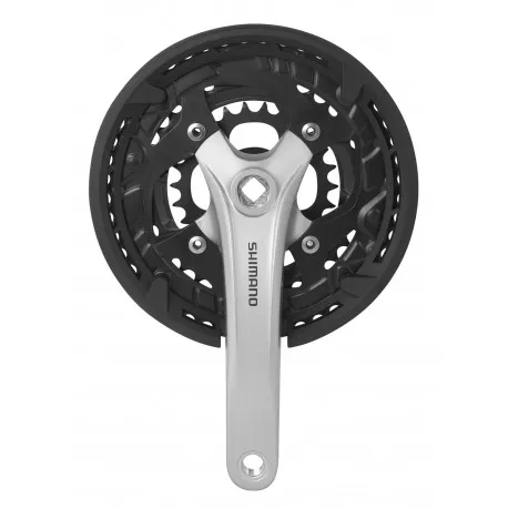 Pedalier Shimano FCT3010 48/36/26 175 mm cu CG argintiu Disponibil imediat