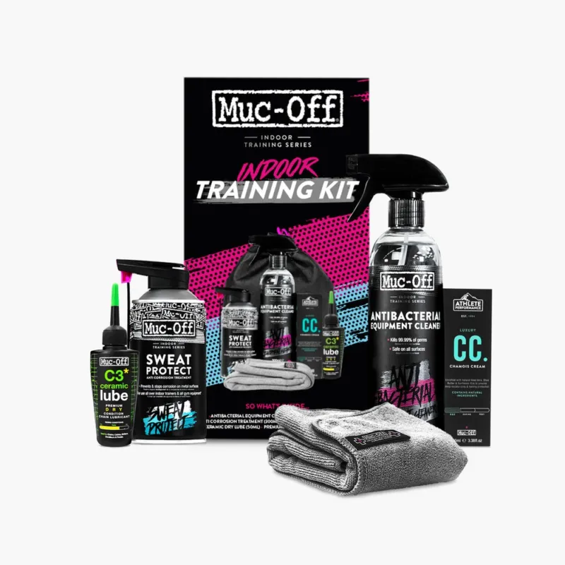 Kit pentru antrenament interior Muc-Off Indoor Training Kit Preț mic