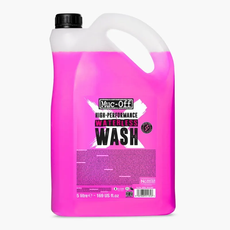 Solutie Muc-Off High Performance Waterless Wash 5 litri Ofertă specială