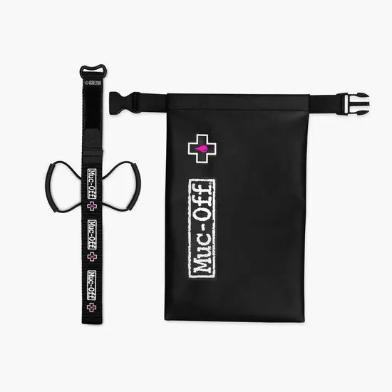 Geanta Muc-Off Utility Frame Strap si Waterproof Cargo Bag Bundle Doar azi