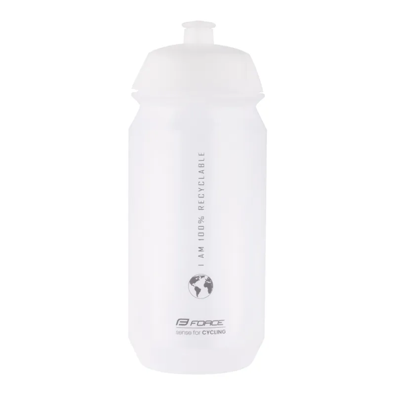Bidon Force Bio Earth 500ml transparent/gri Mai ieftin
