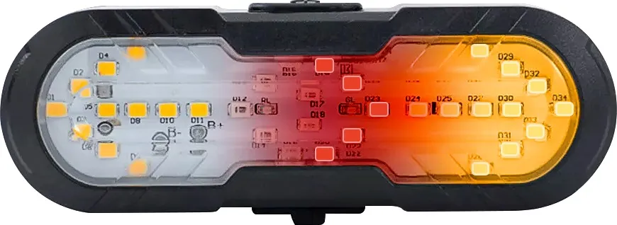 Lumina spate cu semnalizare Fivestars Signal STL-100, telecomanda wireless, avertizare acustica, acumulator 1200 mAh Livrare rapidă