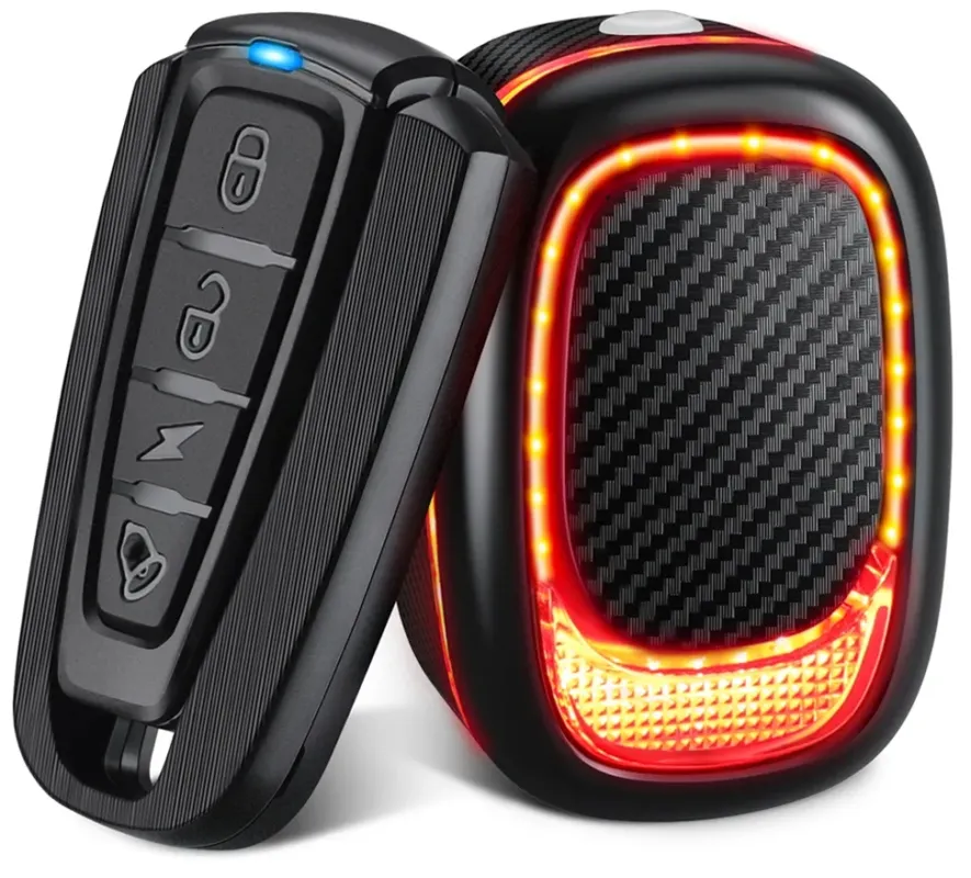Lumina spate inteligenta cu alarma Fivestars Smart Alarm Light ATL-100, 800 mAh, IPX65 Livrare expres