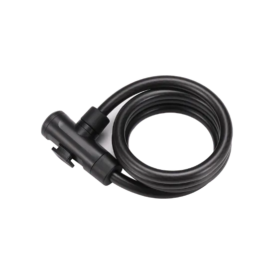 Antifurt BBB KeyGuard Cable 12mm x 1200mm negru Disponibil imediat