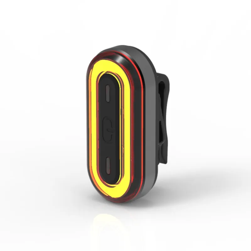 Preț mic Stop Oval COB LED, reincarcabil USB, negru