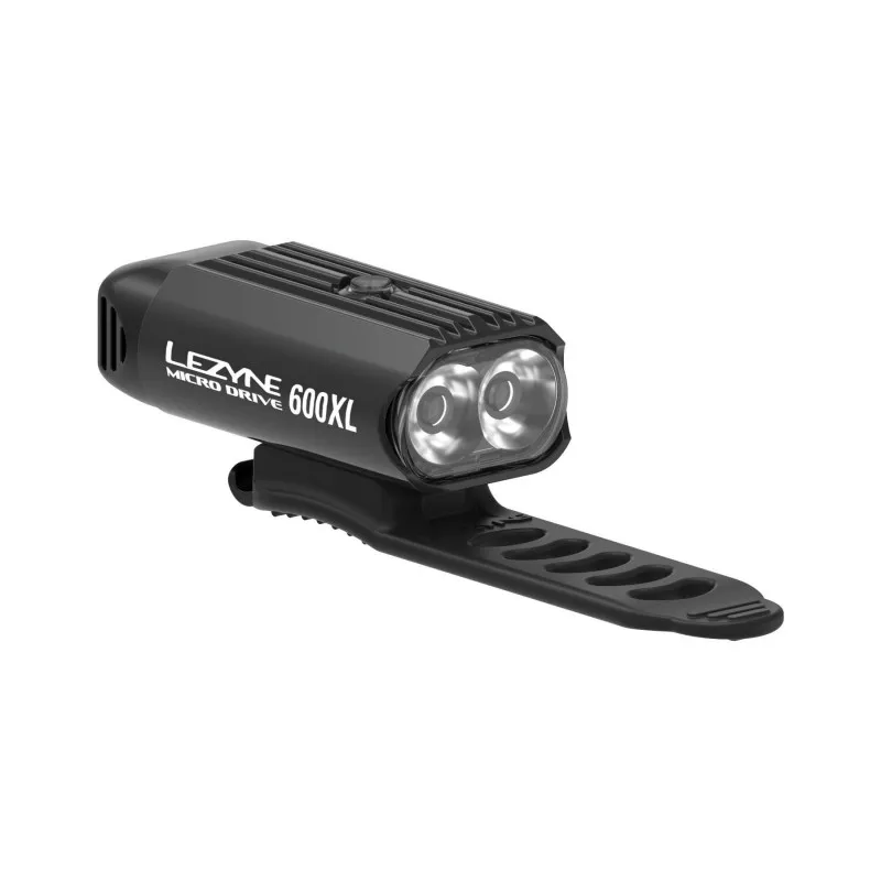 LEZYNE MICRO DRIVE 600XL, 9 MODURI, NEGRU Plată sigură