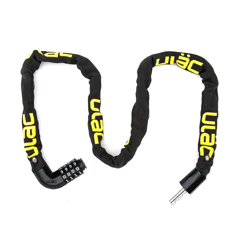 Plată sigură ULAC Steel Kombat, lant cu zale de 7mm grosime, negru