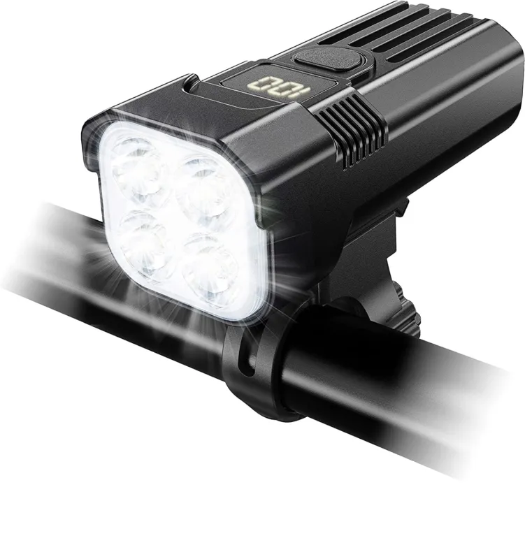Vezi acum Far profesional aliaj, 2000 lumeni, 5 moduri luminare, baterie 3600 mAh
