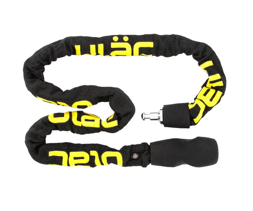 Antifurt Ulac Diesel, lant de 7 mm grosime, cu cheie, negru galben Discount