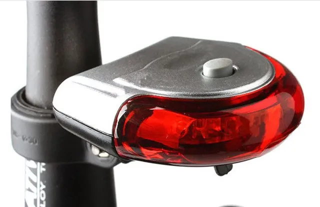 Popular Stop spate bicicleta OZN 5 leduri, 3 moduri luminare