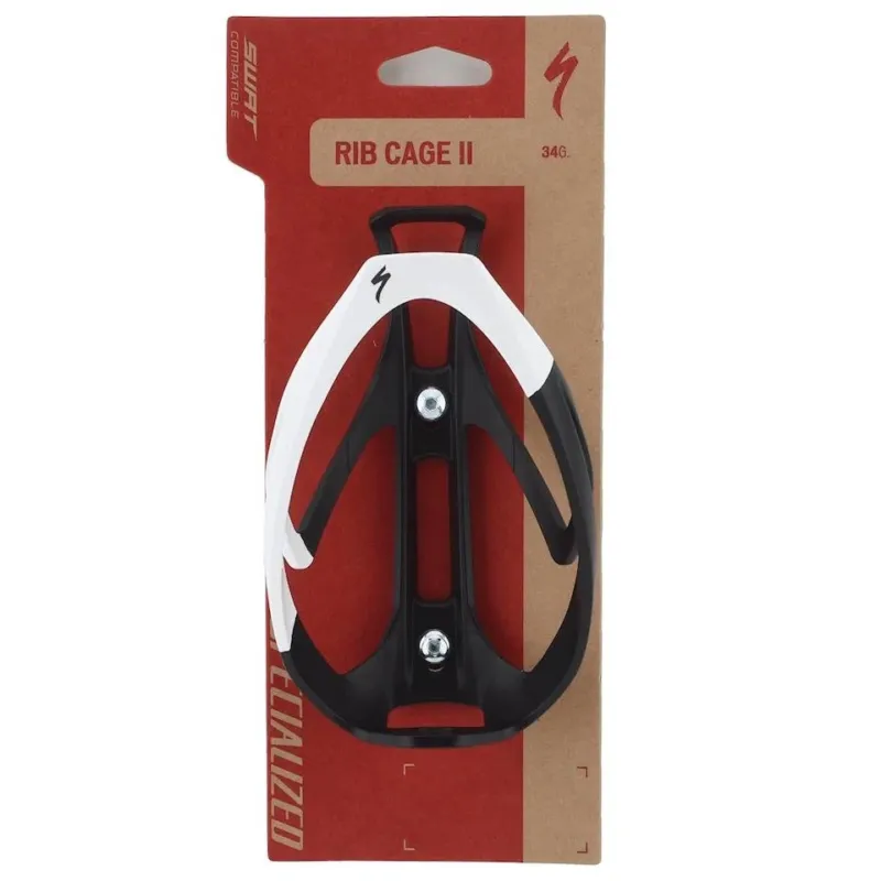 Specialized suport bidon apa bicicleta Rib Cage II - negru mat alb Cumpără online