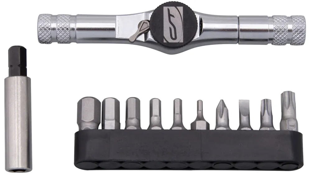 Multitool CONTEC Trident Ratchet - 10 functii Expediere rapidă