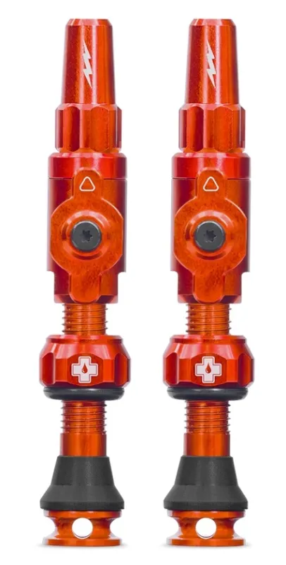 Valve tubeless Muc-Off Tubeless Valves Big Bore Lite (Medium) Orange Doar azi