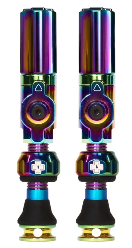 Valve tubeless Muc-Off Tubeless Valves Big Bore Hybrid (Small) Iridescent Transport gratuit