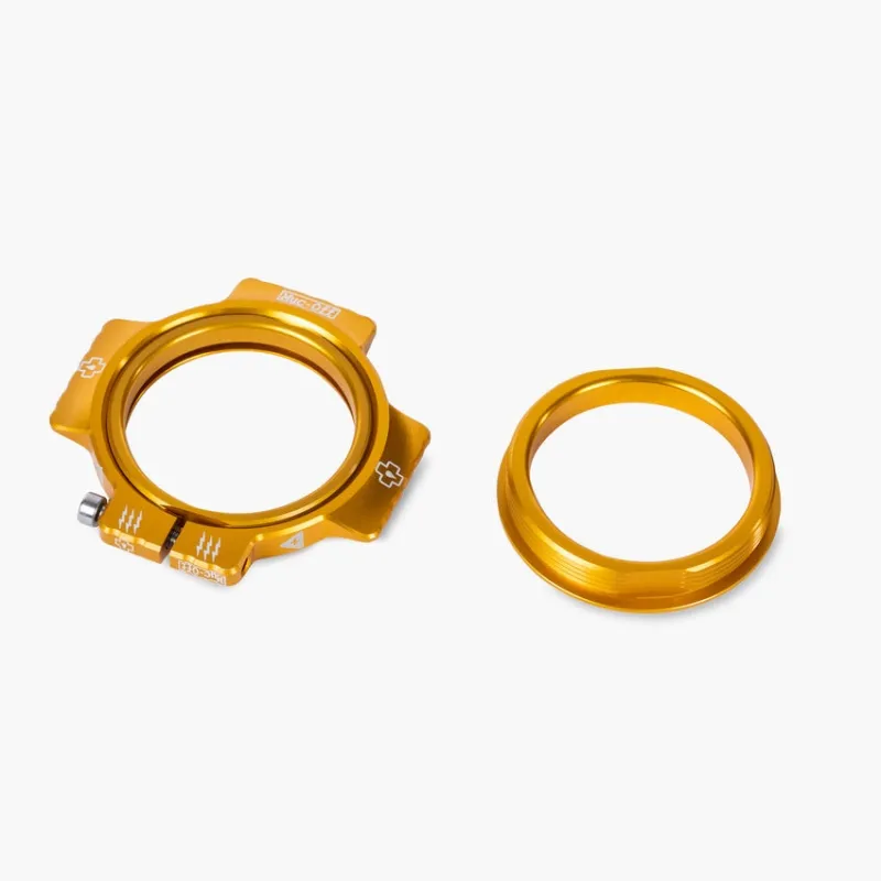 Piulita pretensionare rulmenti pedalier Muc-Off Crank Preload Ring, Gold Disponibil imediat