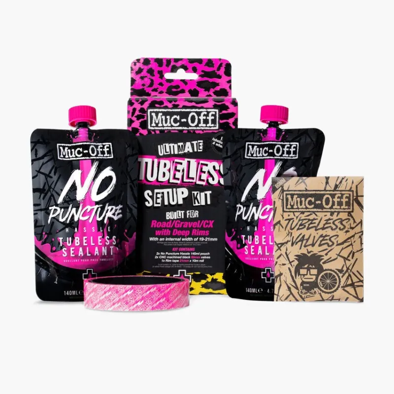Kit Tubeless Muc-Off Ultimate Road 44mm Premium