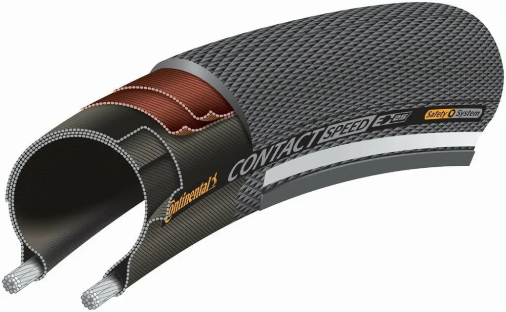 Anvelopa Continental Contact Speed Reflex 37-622 (28 x 1 3/8 x 1 5/8) negru/negru Preț mic
