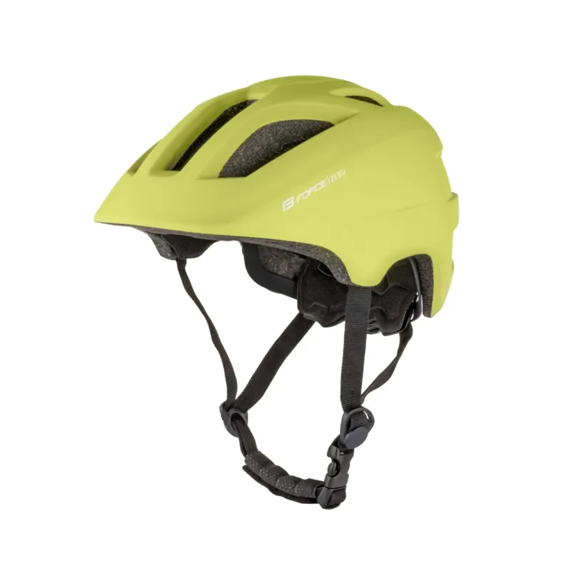 Casca Force Zebu cu lumina, lime L-XL (57-61 cm) Preferatul clienților