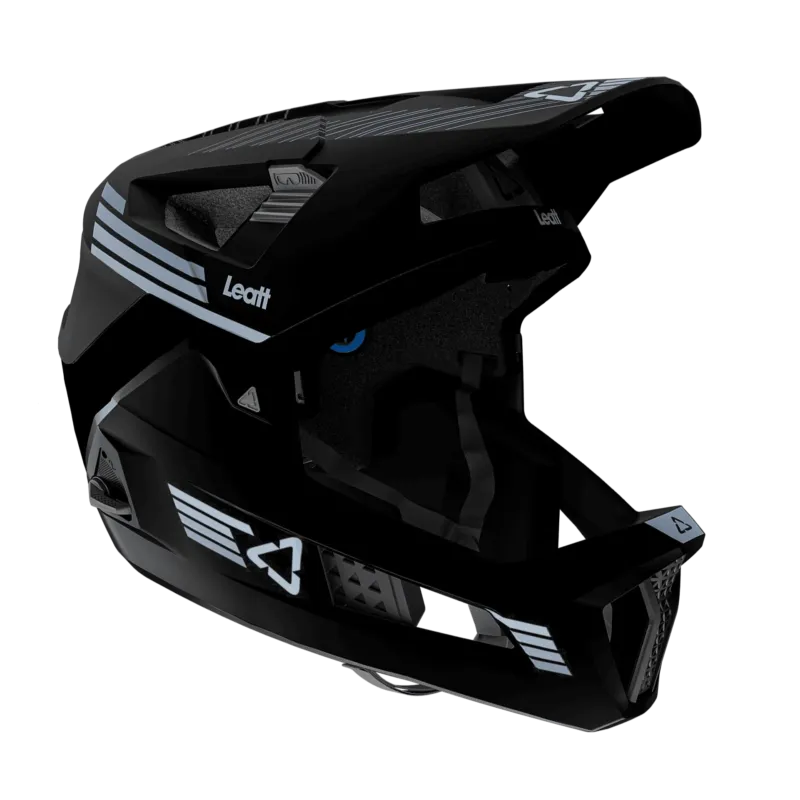 Casca Leatt MTB Enduro 4.0 Stealth Black/Grey Lichidare de stoc