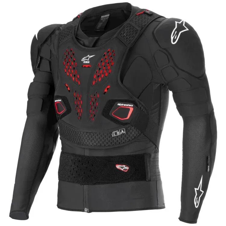 Protectie Corp Alpinestars Bionic Pro V3 Plasma Protection Jacket negru/rosu/alb Cumpărături sigure