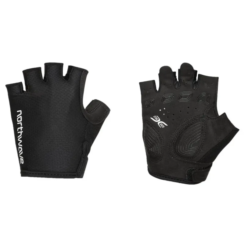 Ofertă limitată Mănuși ciclism copii Northwave Active Max JR - negru | degete scurte