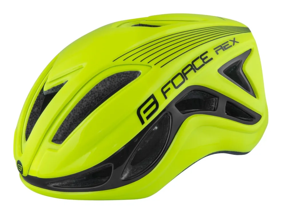 Casca Force Rex fluo/negru M-L (58-61 cm) Mai ieftin