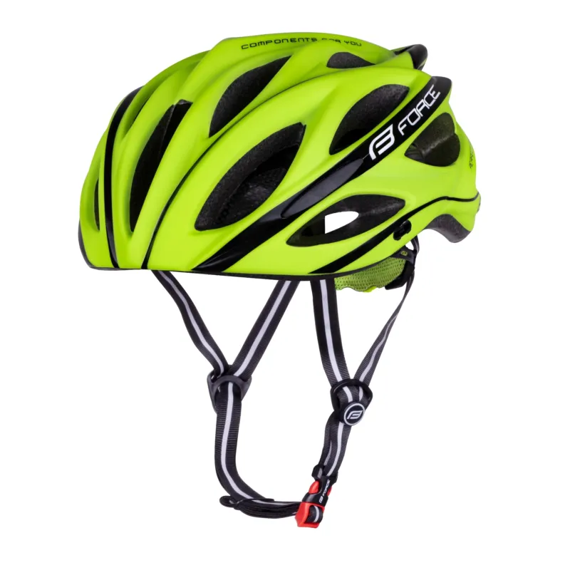 Super ofertă Casca Force Bull Fluo/Negru S-M (54-58 cm)