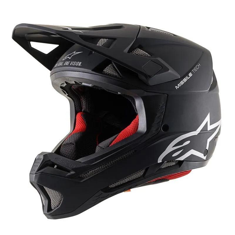Casca Alpinestars Missile tech Solid Black Matt L (59-63 cm) Reducere