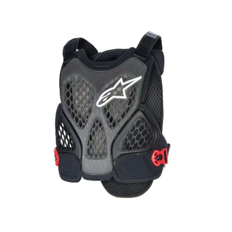 Ieftin Protectie Piept Alpinestars A-6 Plasma Chest Protector Black Anthracite Red L