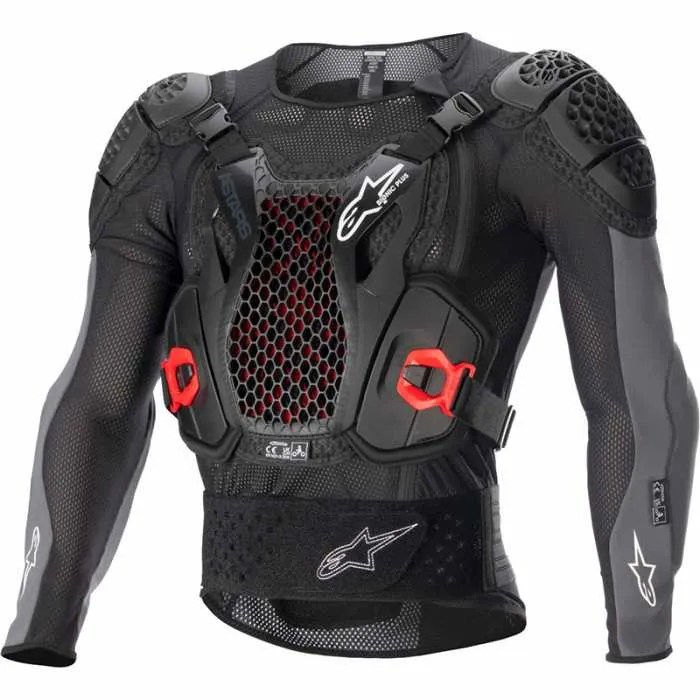 Protectie Corp Alpinestars Bionic Plus V2 Protection Jacket negru/antracit/rosu L Preferatul clienților