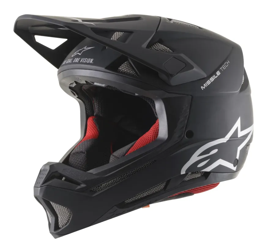 Vezi acum Casca Alpinestars Missile tech Solid Black Matt M (55-59 cm)