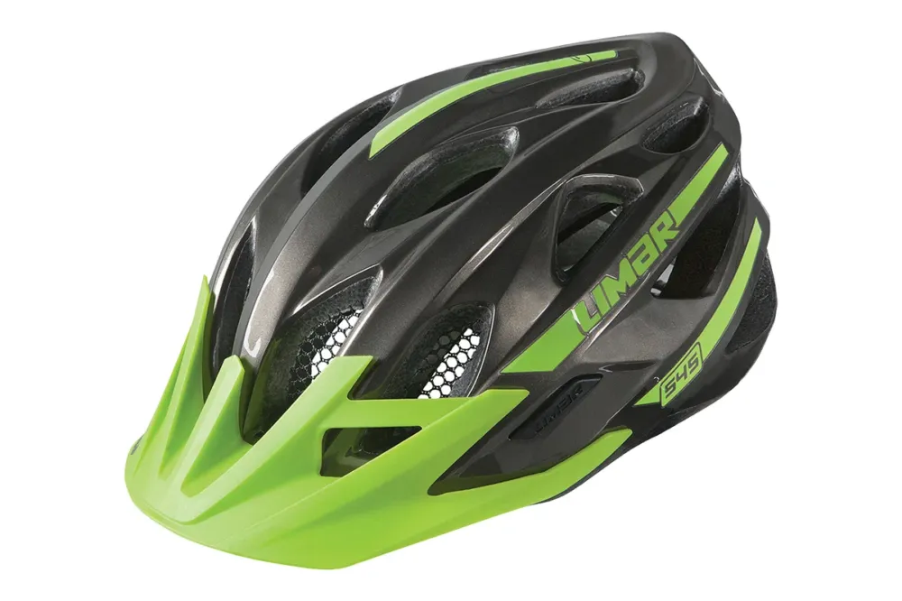 Casca Limar 545 Matt Titanium / Galben L (57-62cm) Promoție