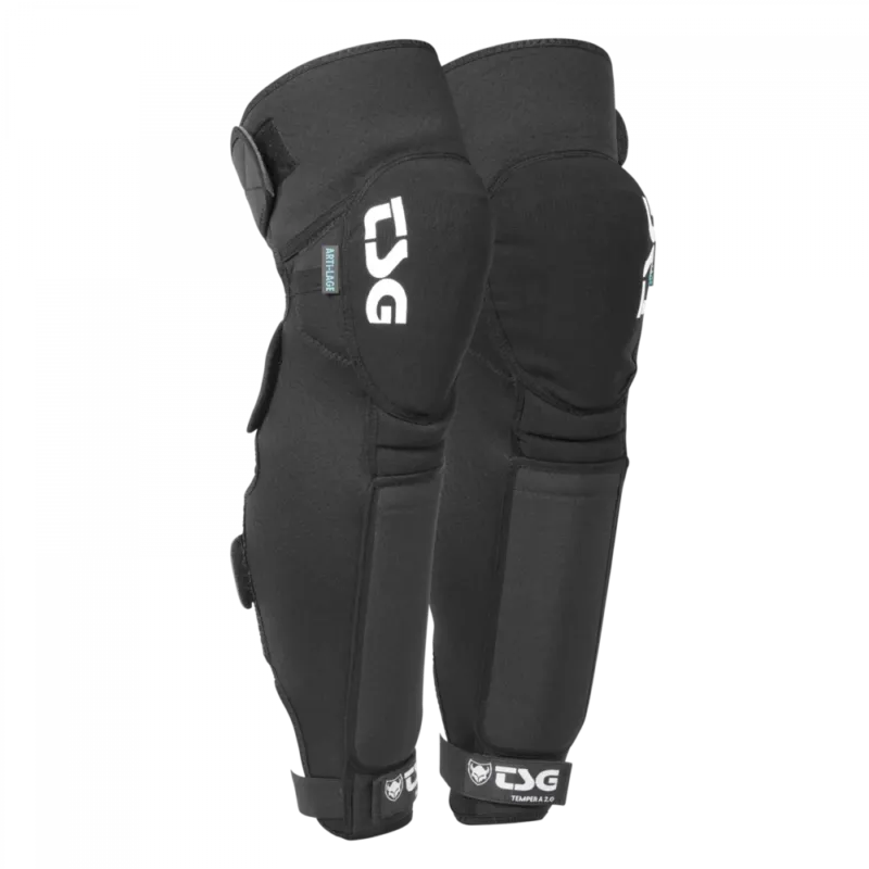 Genunchiere si tibiere TSG Temper A 2.0 - Black Plată securizată