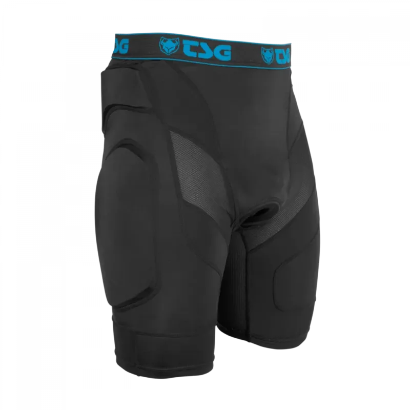 Pantaloni cu protectii TSG Mtb Crash Pant A - Black Ultima șansă