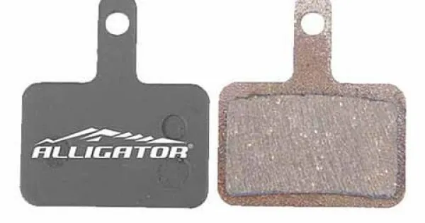 Reducere extra Placute frana bicicleta ALLIGATOR BP008, semi-metalic, SHIMANO DEORE