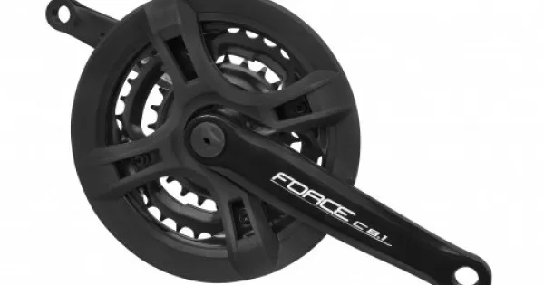 Angrenaj pedalier Force 42x34x24 pe patrat din otel, brat de 170mm Chilipir