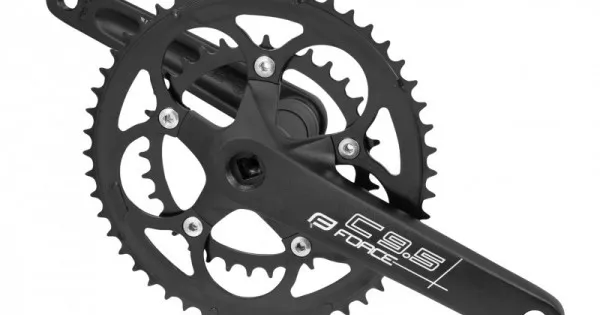 Angrenaj pedalier Force Road C9.5 50/34t 175 mm negru Retur gratuit