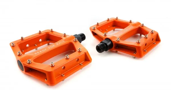 Premium Pedale RFR Flat HQP CMPT orange