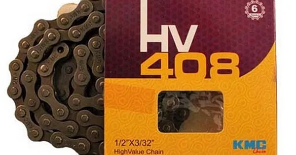 Ofertă exclusivă Lant KMC HV408 6 viteze 112 zale