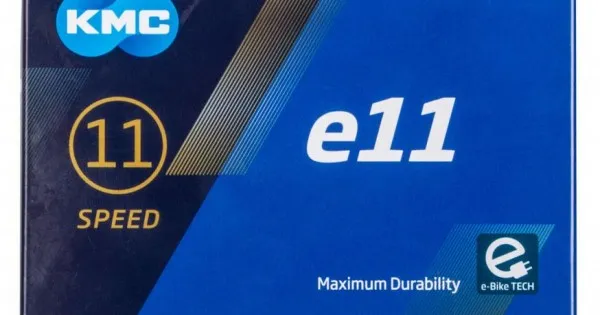Livrare expres Lant KMC e11 argintiu 122 zale pentru ebike