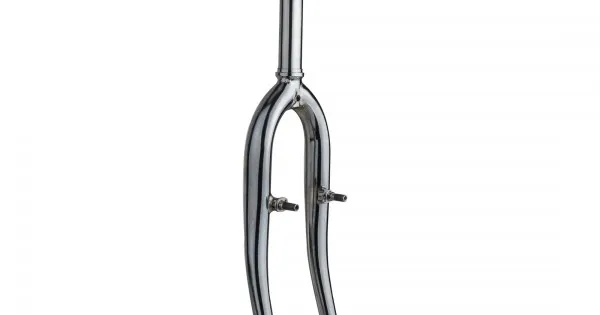 Bestseller Furca fixa argintie de 1 tol pe filet, pentru roti de 24 inch, prindere V-brake