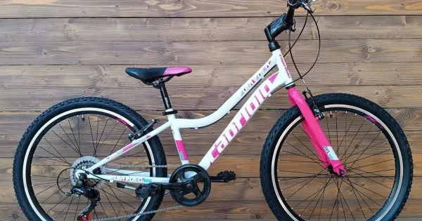Popular Bicicleta copii Capriolo Diavolo 24 inch alb-roz