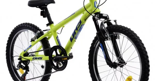 Super ofertă Bicicleta DHS Terrana 2023, aluminiu 20 inch verde-albastru