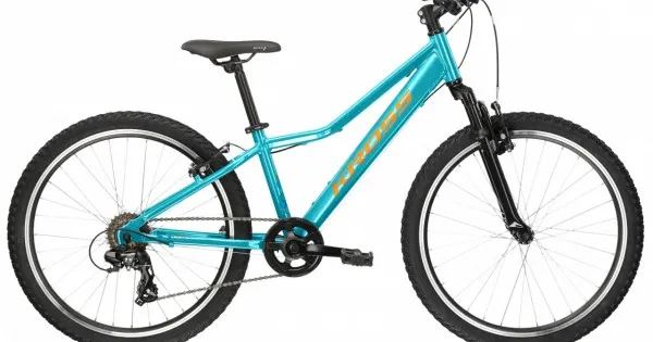 Bicicleta copii Kross Hexagon Junior 1.0 24 inch albastru-orange Cumpără acum