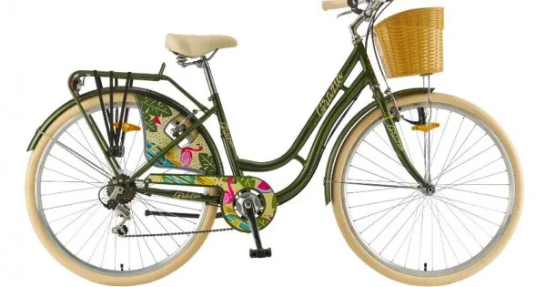 Bicicleta Polar Grazia 28 inch verde Super ofertă