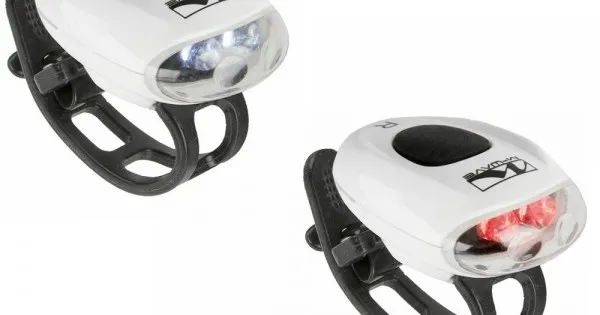 Lumini set led fata si spate M-Wave Cobra 3 Cel mai vândut
