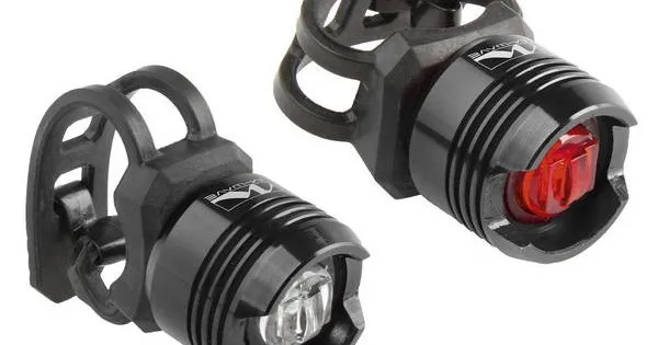 Lumini set led fata si spate M-Wave Apollon Mini A Premium