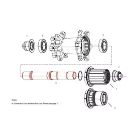 Ofertă specială zipp axle rear zipp 177d db axle only