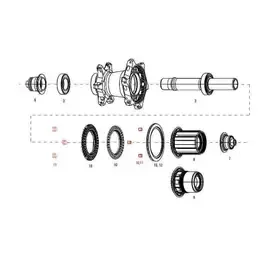 ZIPP MAGNET SET FOR CLUTCH REAR COGNITION NSW Reducere specială